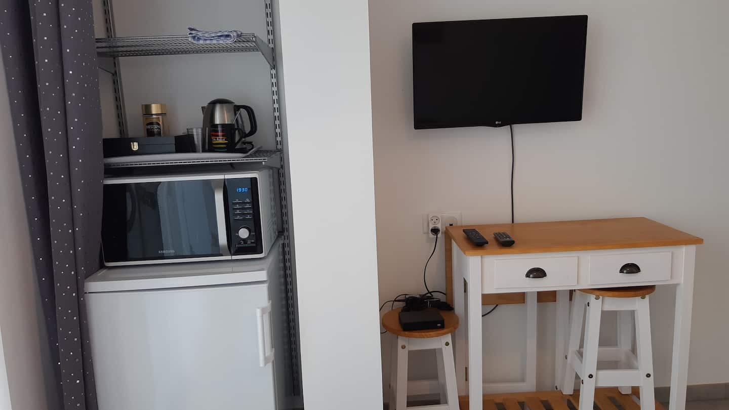 Maison — le coin repas de la suite Évasion